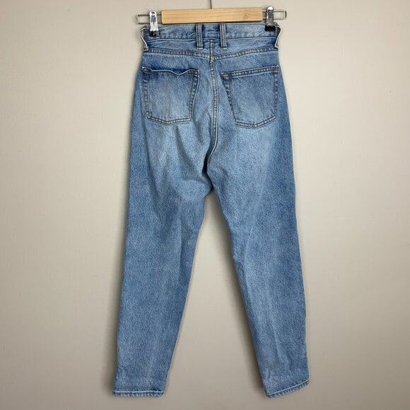 John Galt High Rise Straight Leg Denim Jeans Size Small - Picture 4 of 6